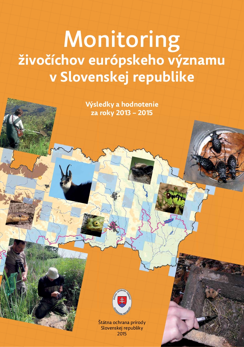 Monitoring živočíchov európskeho významu v Slovenskej republike. Výsledky a hodnotenie za roky 2013 – 2015