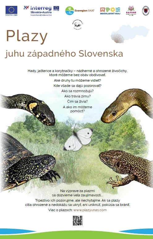 Plazy juhu západného Slovenska / Reptilien der Südwestslowakei / Reptiles of Southwestern Slovakia