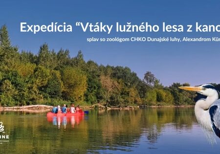 Expedícia "Vtáky lužného lesa z kanoe“